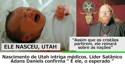 Um bebê está sendo aclamado como o novo Anticristo